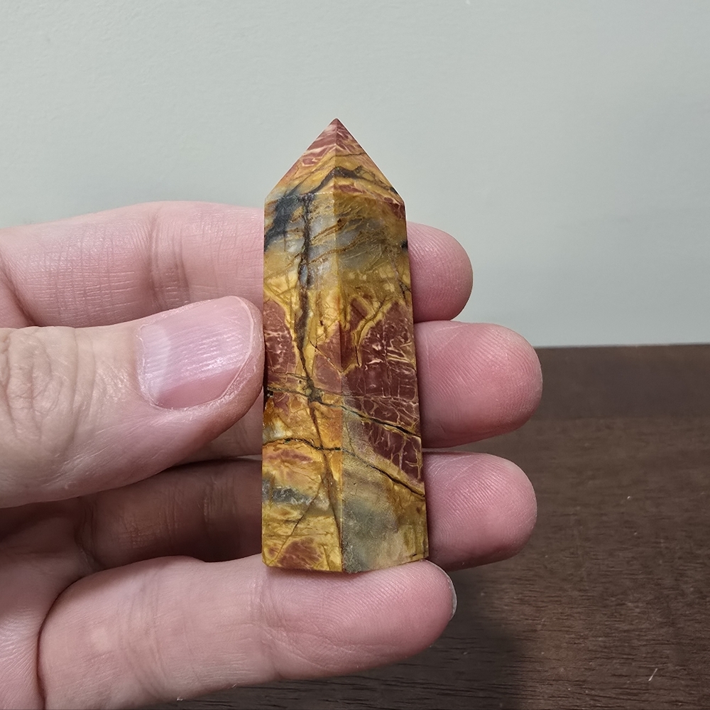 Red Creek Jasper Crystal Tower #F